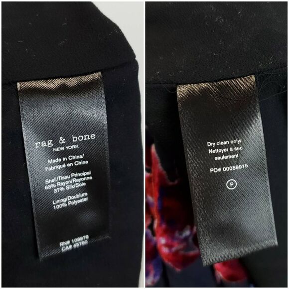 Rag & Bone Eloise Burnout Velvet Mini Dress - Picture 10 of 10